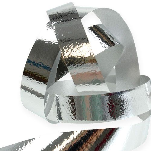 Splittband Glanz 10mm 250m Silber