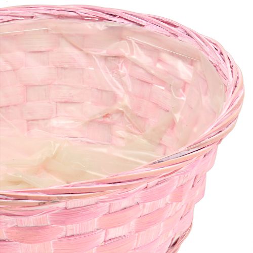 Artikel Spankorb rund Lila/Weiß/Rosa Ø25cm 6 St