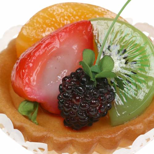 Floristik21 Törtchen Kiwi künstlich Ø8cm