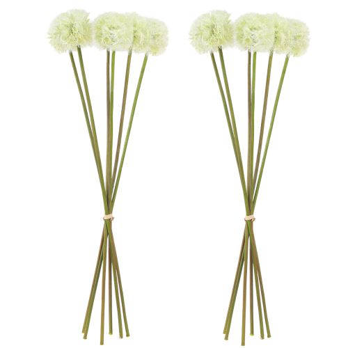 Floristik21 Künstliche Pusteblume Weiß Kunstblumen 48cm 12St Dekoration