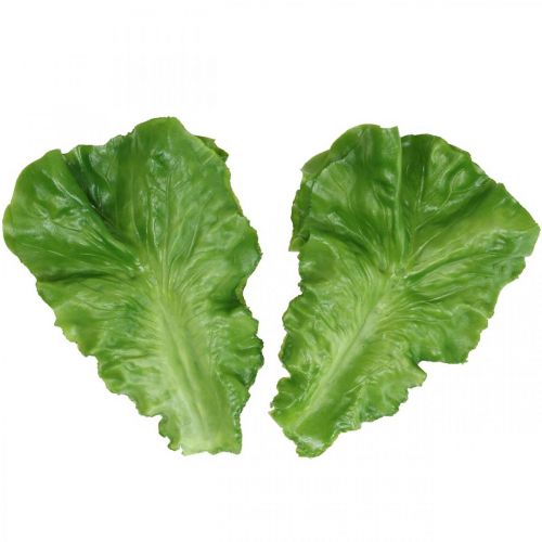 Floristik21 Deko Salat Künstliche Salatblätter Salat Lebensmittelattrappe 16×11cm