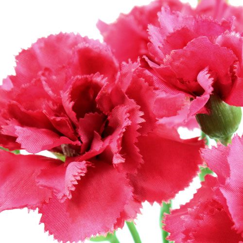 Floristik21 Künstliche Nelke Pink 32cm 5St