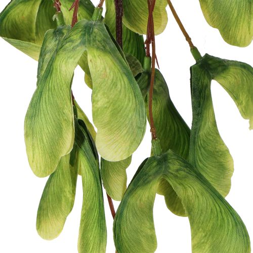 Artikel Künstlicher Bergahorn Zweig mit gelbgrünen Früchten 100cm für Dekoration