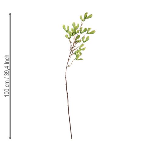 Artikel Künstlicher Bergahorn Zweig mit gelbgrünen Früchten 100cm für Dekoration