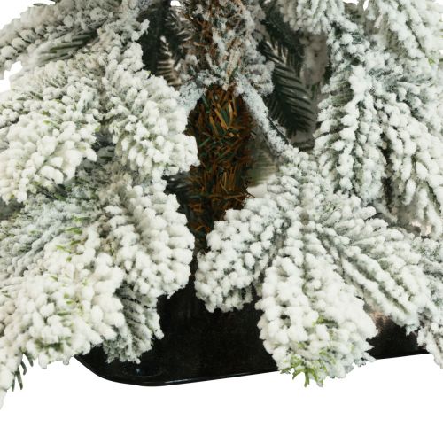 Floristik21 Künstlicher Weihnachtsbaum Tannenbaum Beschneit Deko 62cm