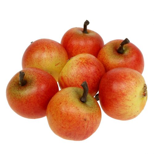 Künstliches Obst Äpfel Cox 3,5cm 24St