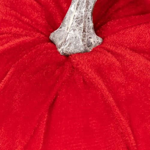 Stoffkürbis Set 3-teilig, 13 cm, Orange/Gelb/Rot, Tisch- und Innenraumdekoration | Floristik21.de