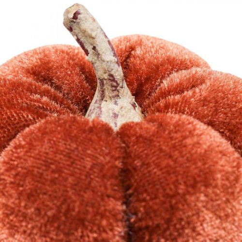 Artikel Deko Kürbis Deko Stecker Orange, Braun Weich Ø6,5m 9 St