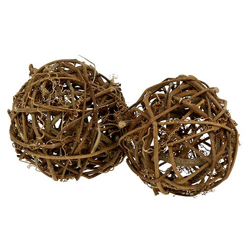 Kugel aus Rebe Ø10cm 10St Kugel aus Rebe Ø10cm 10St