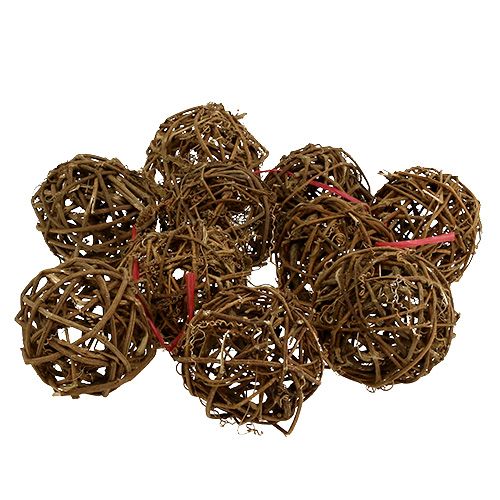 Kugel aus Rebe Ø10cm 10St