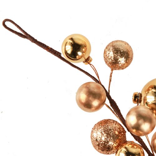 Artikel Kugelgirlande Gold Weihnachten 160cm Dekoration festlich