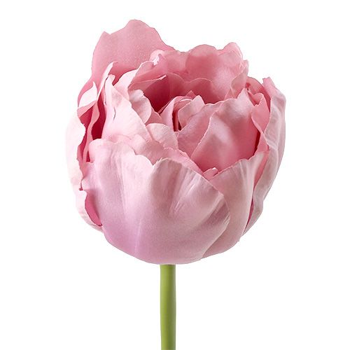 Artikel Kunstblumen Tulpen gefüllt Altrosa 84cm - 85cm 3St