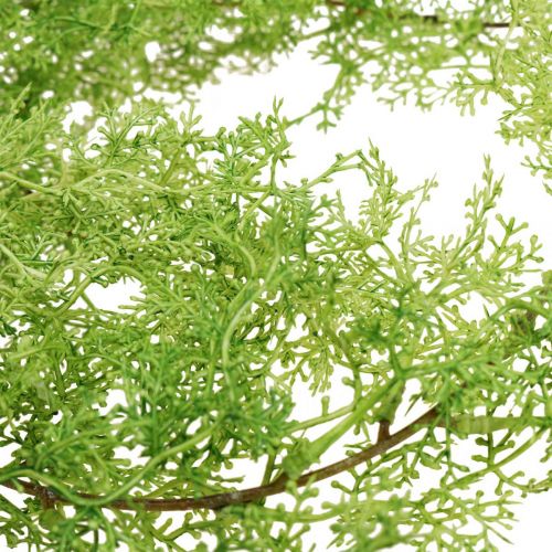 Kunstpflanze Federspargel Dekozweig Bindegrün H108cm