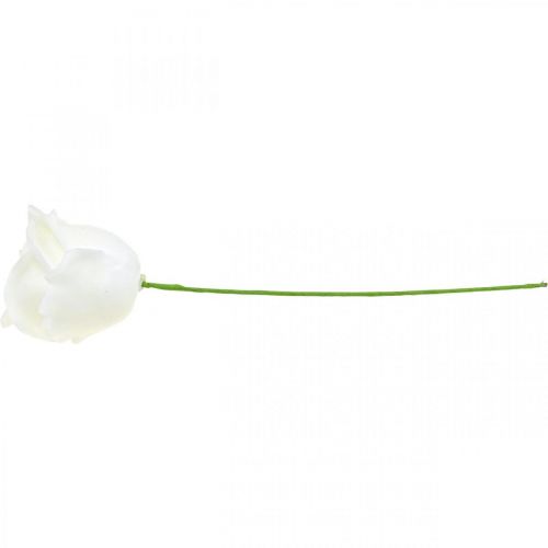 Artikel Kunstrosen Creme Wachsrosen Deko Rosen Wachs Ø6cm 18 St