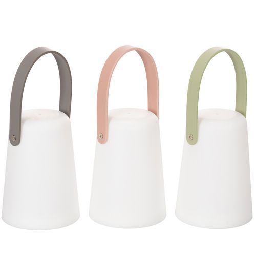 Lampen-Set tragbare LED 22 cm Kunststoff warmweiß Outdoor/Indoor