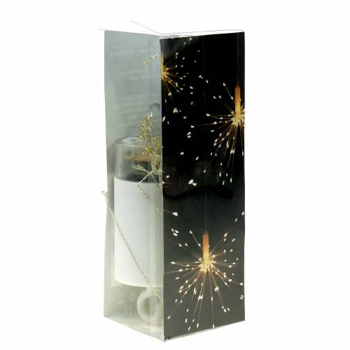Floristik21 LED Lichterbündel mit Fernbedienung und Lichtmodi 120er