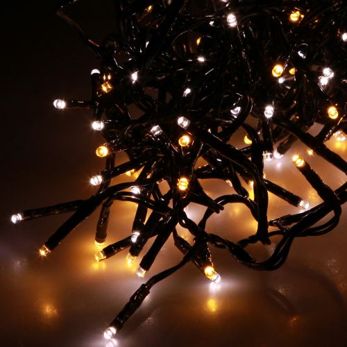Floristik21 LED Lichterkette Cluster Für innen und außen 288 LED 260cm