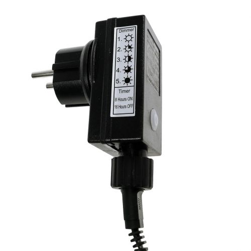 Floristik21 LED Reislichterkette für innen und außen 500er 11m Grün/Warmweiß