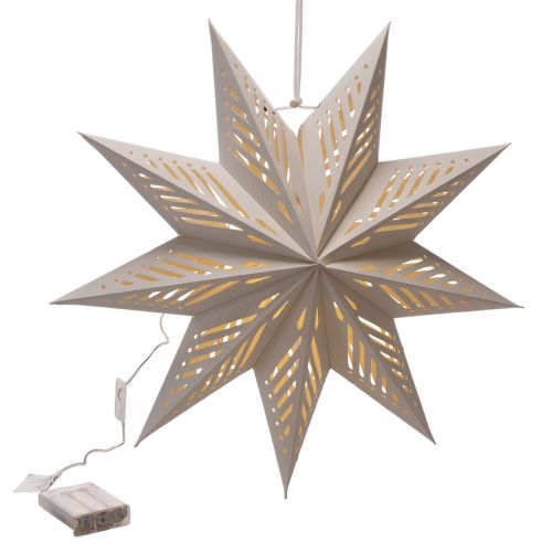 LED Weihnachtsstern aus