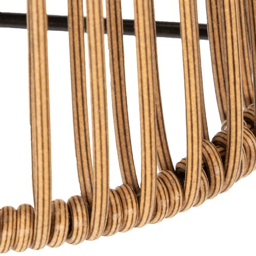 Artikel Tischleuchte LED Solar Outdoor, Rattan-Optik, umweltfreundlich, warmweiß, 31 cm