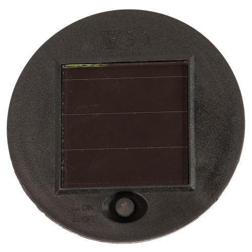 Artikel Solar Gartenleuchte mit Rattan-Design, 86 cm hoch, warmweiße LED, wetterfest