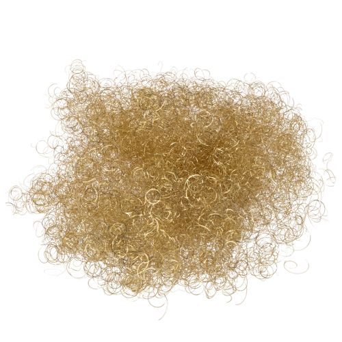 Gelocktes Lametta Gold 50g aus