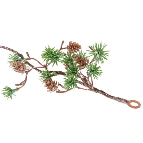 Künstliche Lärchengirlande mit Zapfen 120cm Grün-Braun | Floristik21.de