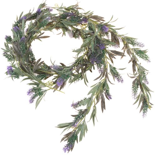 Artikel Lavendel Blumengirlande Künstlich Lila Grün 180cm Dekoration