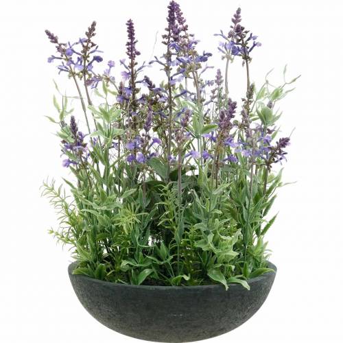 Lavendelschale Künstlicher Lavendel Seidenblumen Kunstpflanzen Lavendelschale Künstlicher Lavendel Seidenblumen Kunstpflanzen