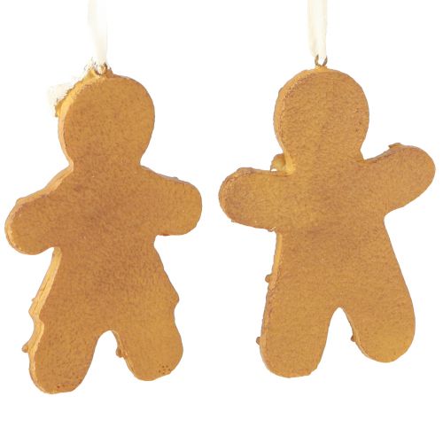 Artikel Lebkuchenmann Lebkuchenfrau Deko Hängend 10,5cm 4er Set