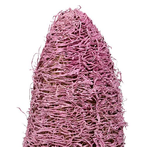 Floristik21 Luffa am Stiel groß Rosa, Erika 8cm - 30cm 25 St