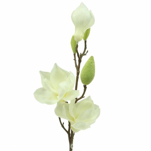 Floristik21 Magnolie Real Touch Weiß 70cm
