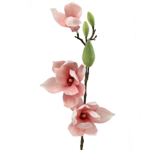 Floristik21 Magnolie künstlich Hellrosa 90cm