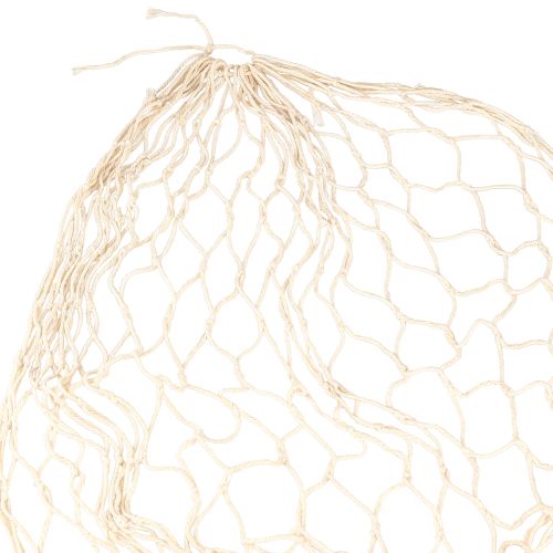 Floristik21 Makramee Netz Deko Creme Wanddekoration Maritim 85–90x100cm