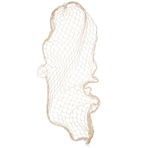 Artikel Makramee Netz Deko Creme Wanddekoration Maritim 85–90x100cm