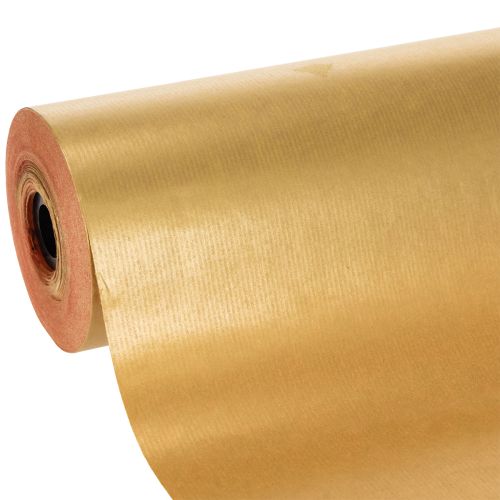 Manschettenpapier Rolle Gold Rot 25 cm x 100 m Floristikbedarf