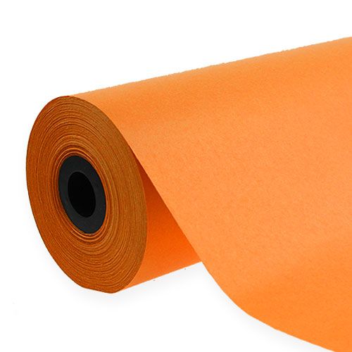 Floristik21 Manschettenpapier 37,5cm 100m Orange