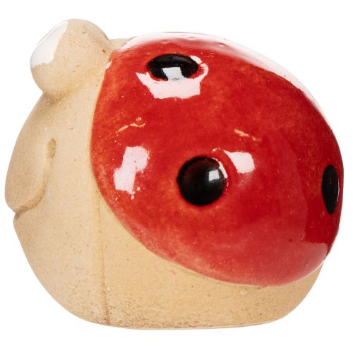 Artikel Keramik Marienkäfer Dekofigur 3er-Set 7cm – Niedliche Gartendeko und Fensterbank-Deko