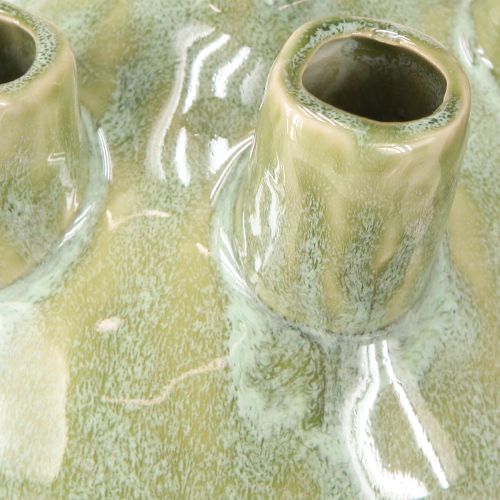 Artikel Maritime Deko Vase Korallen Design Hellgrün Ø14,5cm H14cm Dekoration