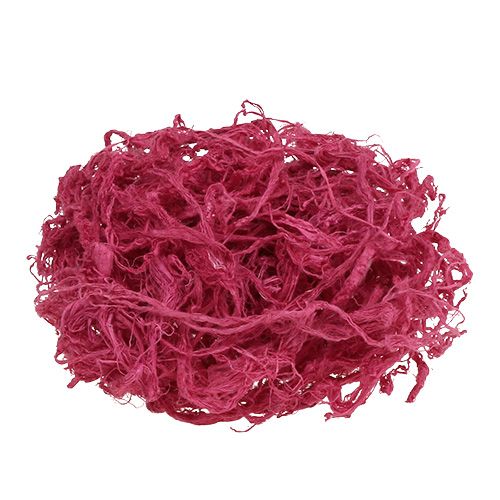 Floristik21 Maulbeerbaumwatte Pink 150g