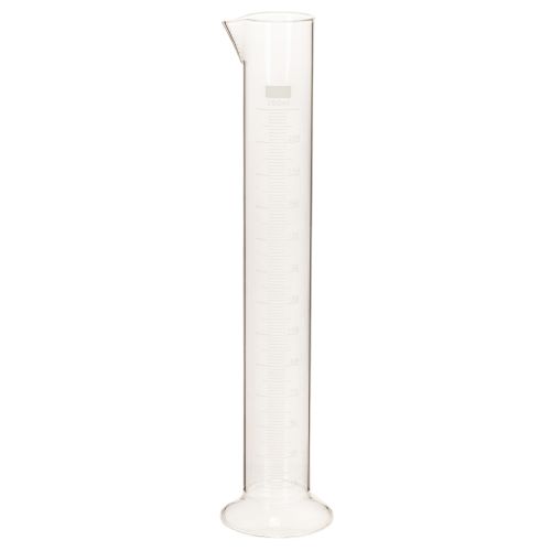 Messzylinder aus Glas mit Sockel, 250 ml, 30 cm hoch