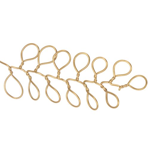 Artikel Metall Girlande Draht Blumen 110cm für Floristik und Wanddekoration