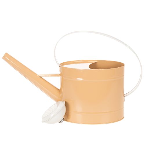 Metall Deko Gießkanne Vintage Look Hellbraun 52,5cm - Pflanzkanne für Tischdeko & Sommerdeko | Floristik21.de
