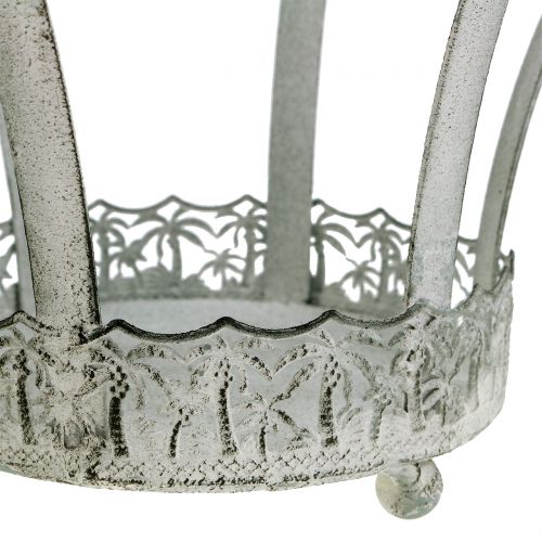 Floristik21 Metall-Krone zur Dekoration Ø20,5cm H26cm
