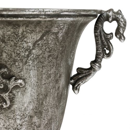 Artikel Pokal aus Metall Antik Silber Ø20,0cm H30cm
