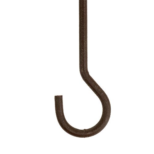 Metall Haken 15cm Braun 12St