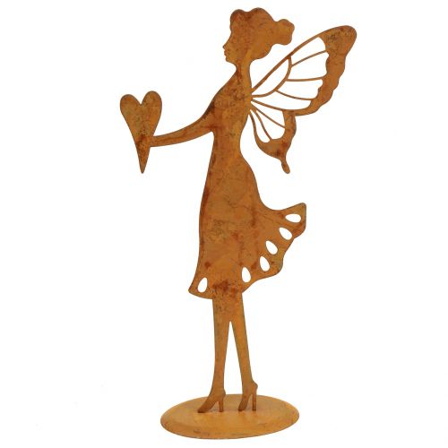 Dekofigur Kaktus mit Flamingo grün-pink 23,5 cm hoch Holz