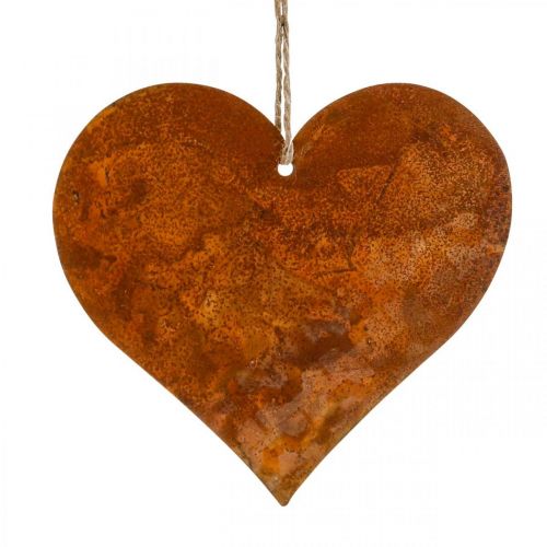 Artikel Metallherzen, Deko-Anhänger, Rostdeko 19×20 cm 4 St