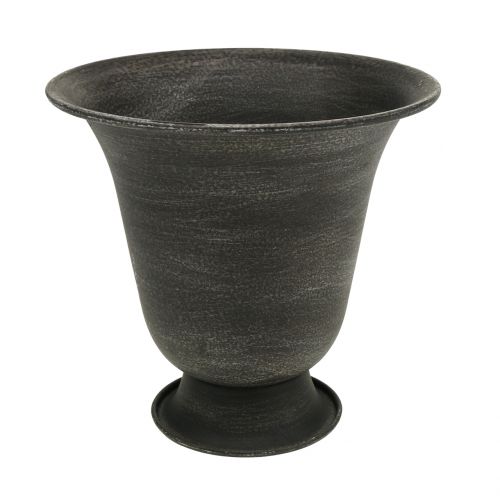 Metallpokal Schwarz Ø15cm H15cm Metallpokal Schwarz Ø15cm H15cm
