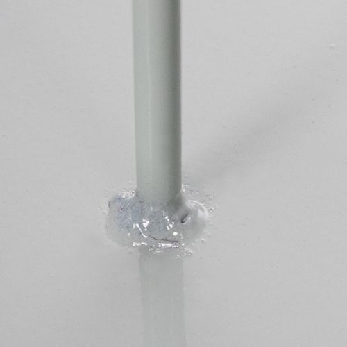 Artikel Rundes Tablett aus Metall mit Griff grün 18 cm für Dekoration und Organisation